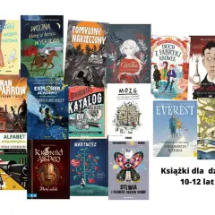 Książki przygodowe dla dzieci: "Moje życie jako rysownik", "Trefny tatuś", "Everest" i wiele innych fascynujących historii.