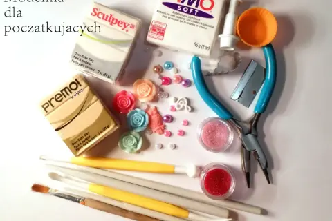 Zestaw do modelowania dla dzieci: modelina Sculpey, Fimo, ozdoby, narzędzia. Idealna ceramika dla dzieci do tworzenia pierwszych dzieł.