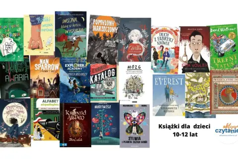 Książki przygodowe dla dzieci: "Moje życie jako rysownik", "Trefny tatuś", "Everest" i wiele innych fascynujących historii.